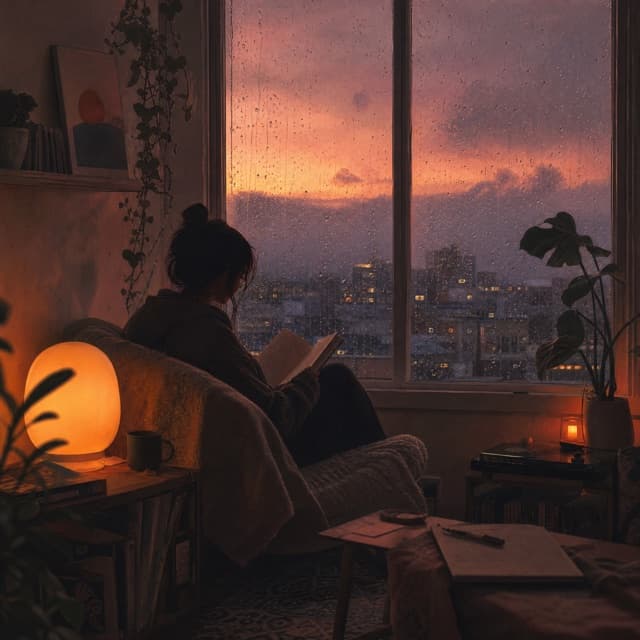 Обложка в стиле lo-fi